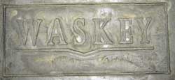 Custom logo concrete stamps are now available from Berntsen